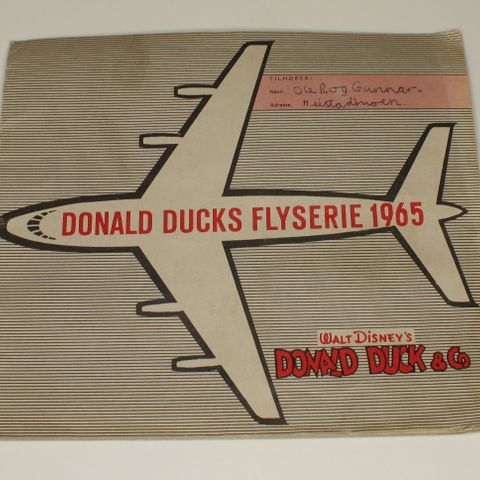 Donald Ducks flyserie 1965 - komplett samleserie