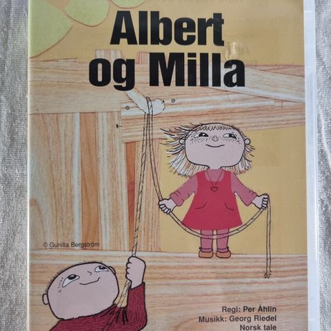 Albert og Milla DVD