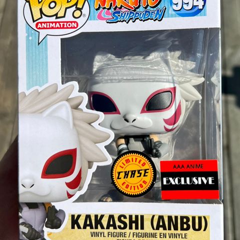 Funko Pop! Kakashi (Anbu Mask Chase) | Naruto Shippuden (994) Excl. to AAA Anime