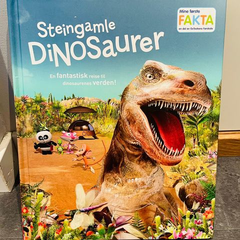 Go’boken - Mine første fakta - Steingamle dinosaurer barnebok