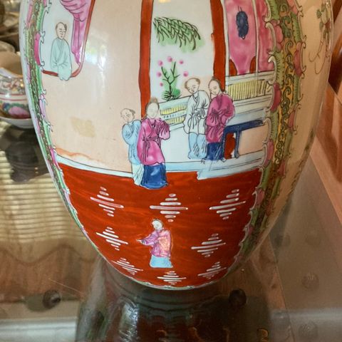 Antikk kinesisk vase