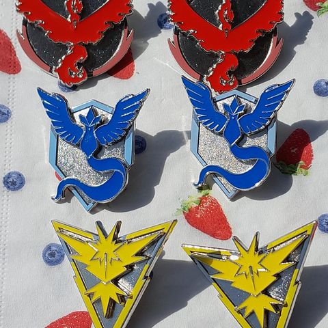 Pokémon enamel pins