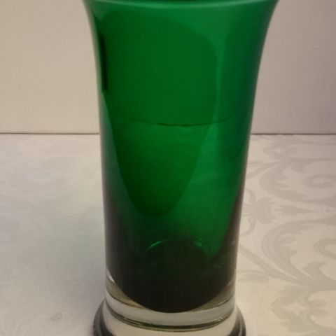 Grønn Hadeland vase