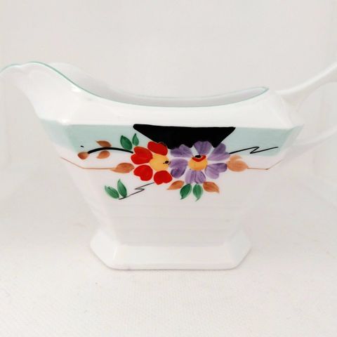 Tuscan China, Plant, England - art deco fløtemugge