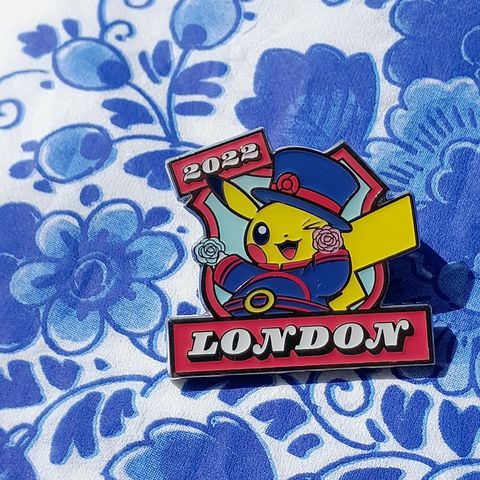 Pokémon VM London 2022 enamel pin