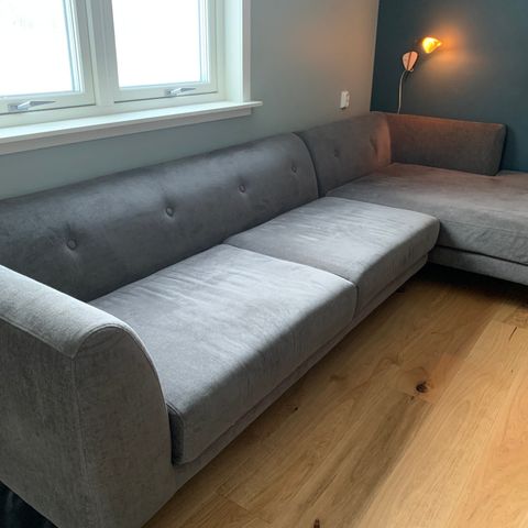 Sofa med sjeselong fra Sofacompany