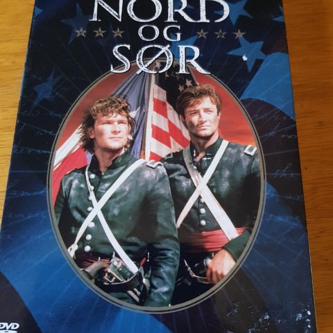 Nord og Sør dvd bok 1 og 2