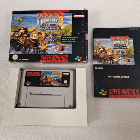 Donkey Kong Country 3 Super Nintendo SNES