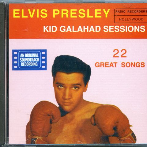 ELVIS PRESLEY - KID GALAHAD SESSIONS  - Bootleg   - 1981 Mint