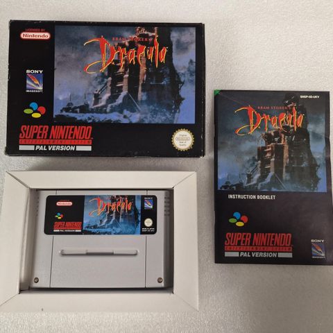 Bram Stoker's Dracula Super Nintendo SNES