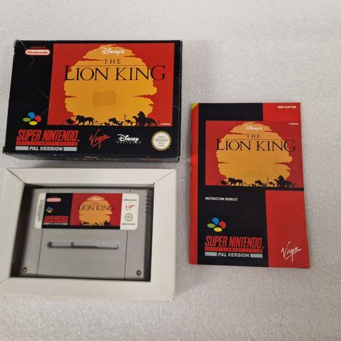 The Lion King Super Nintendo SNES