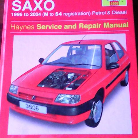 Citroen Saxo (Peugeot 106) verkstedhåndbok 1996 - 2004