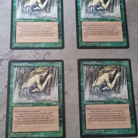 Nature's Chosen - Mtg singles