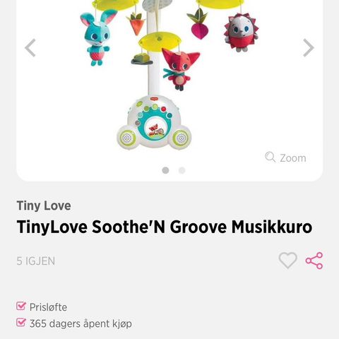 TinyLove Soothe'N Groove Musikkuro