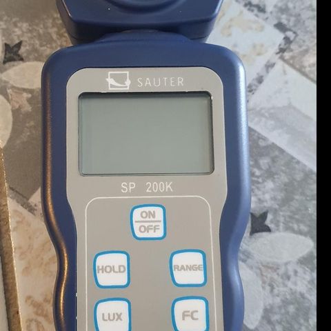 Sauter SP 200K Luxmeter