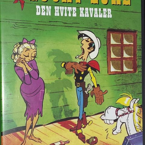 DVD.LUCKY LUKE.DEN HVITE KAVALER 9.SME-349