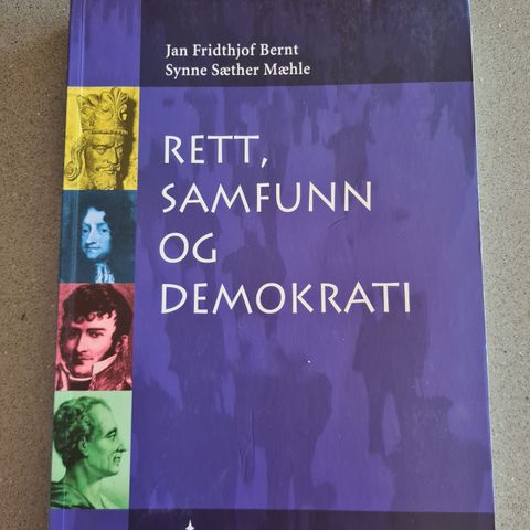 Rett, samfunn og demokrati