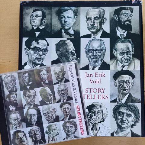 Jan Erik Vold: Storytellers. Bok og CD