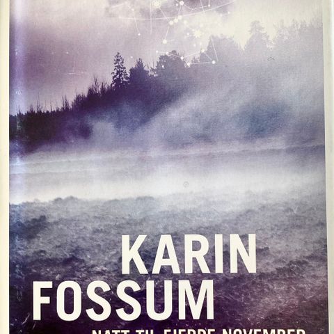 Karin Fossum: "Natt til fjerde november". Roman
