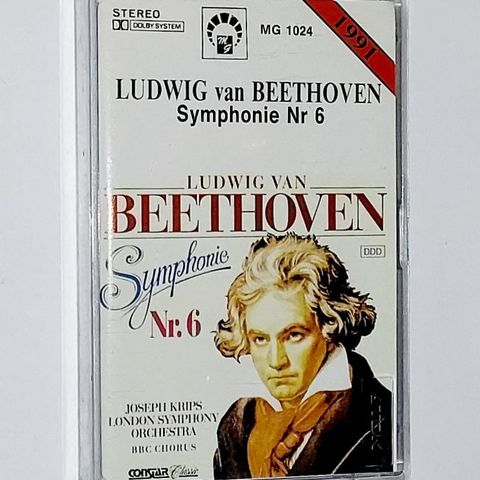 KASSETT.LUDWIG VAN BEETHOVEN.SYMPHONIC NR.6