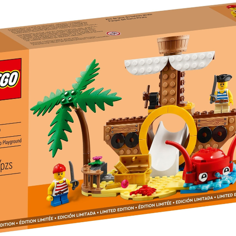 Nytt og uåpnet Lego 40589 - Pirate Ship Playground - Limited Edition!