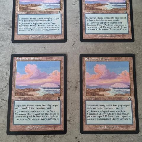 Saprazzan Skerry - Mtg Singles