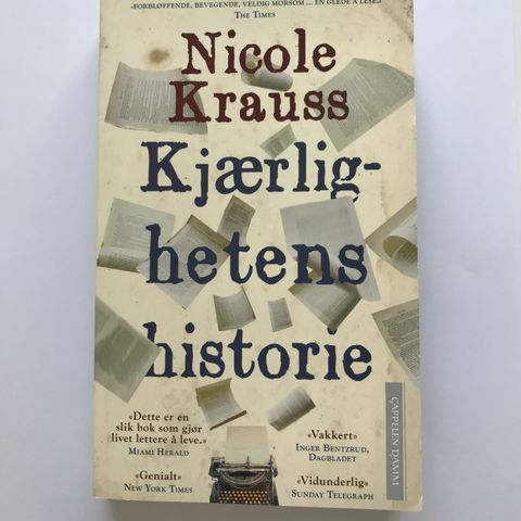 Nicole Krauss, Kjærlighetens historie