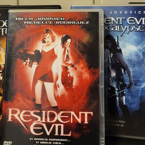 Resident evil x5 filmer med Milla Jovovich