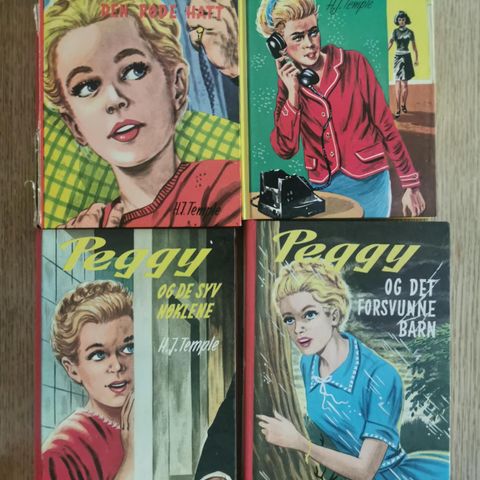 4 bøker om Peggy
