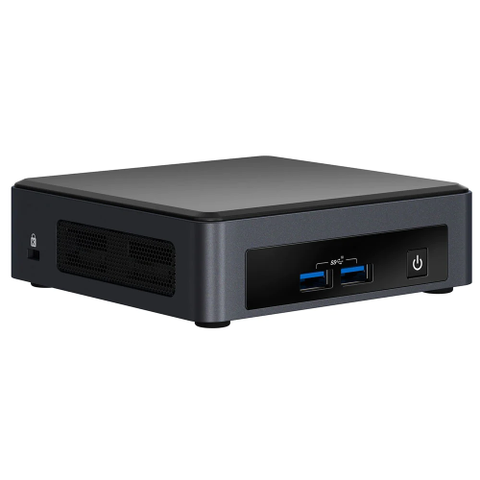 intel nuc minipc stajonær bærbone