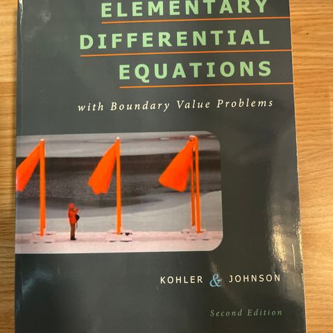 Elementary differential equations