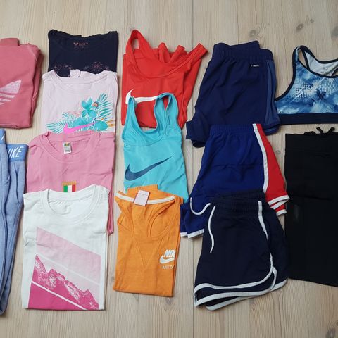 Str. 10-12 år - treningstøy jente, Nike, Adidas, Johaug etc