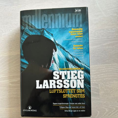 Stieg Larsson - luftslottet som sprengtes (innbundet)