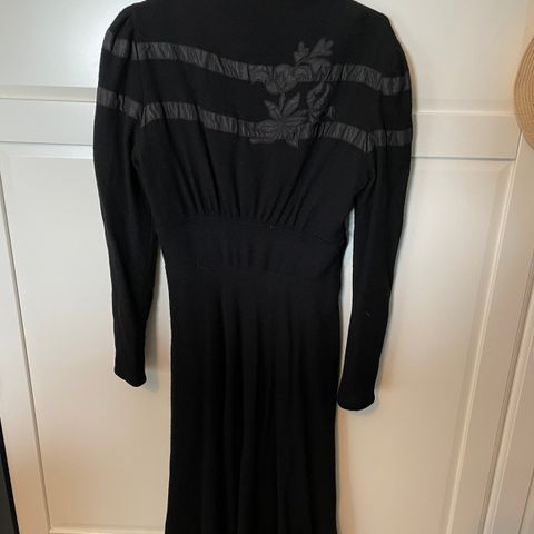 Vintage kjole i sort