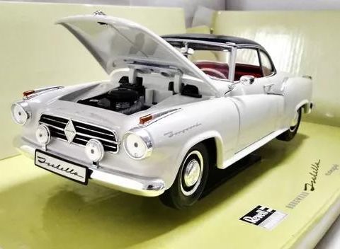 Borgward Isabella Coupé 1958. Skala 1/18.  Produsent Revell.  Vintage sjelden .