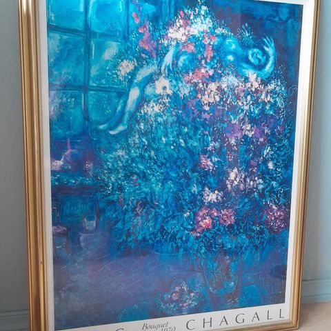 Innrammet Chagall plakat