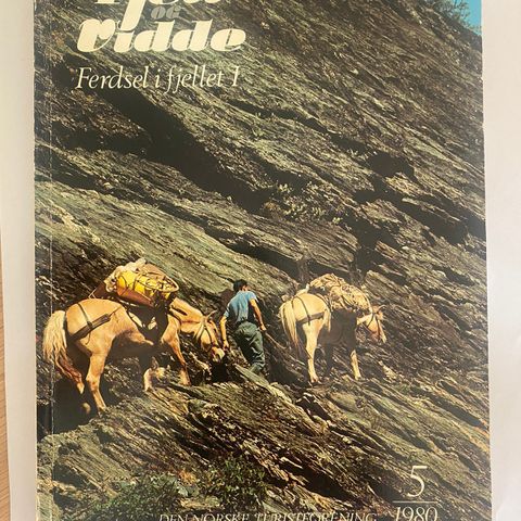 Den Norske Turistforening årbok 1980: "Ferdsel i fjellet I"