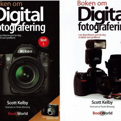 Digital fotografering bind 1 og 2 - lær triksene - ta bilder som proffene!