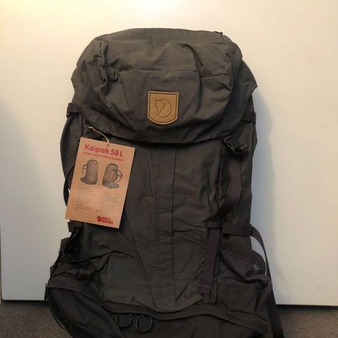 Fjallraven ryggsekk / backpack 58L