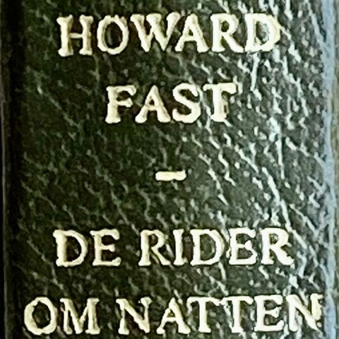 Howard Fast: "De rider om natten"