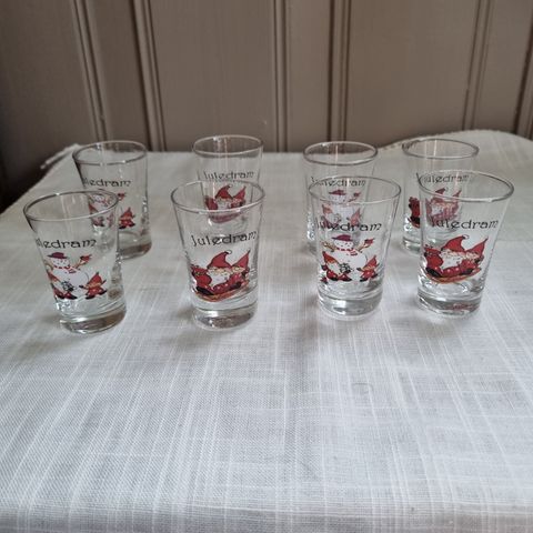 Juledram glass