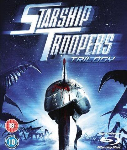 STARSHIP TROOPERS TRILOGY (UK Import) SCI-FI ACTION Blu-ray