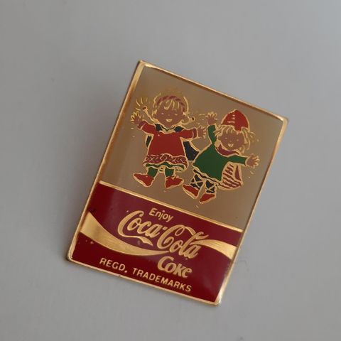 Håkon og Kristin - Lillehammer 1994 - Coca cola pins