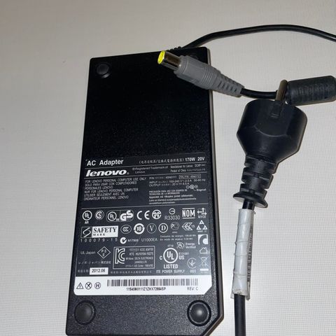 Lenovo  AC Adapter 170W / 20V 8.5A / pn 45N0111 / 45N0112