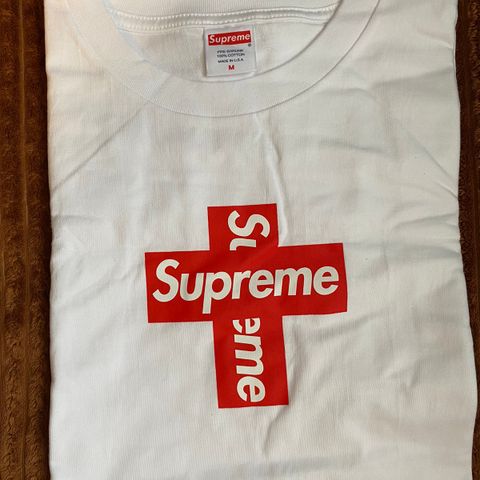 Supreme Cross Box Logo tee M