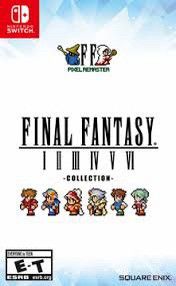 Uåpent  final fantasy collection selges samlet