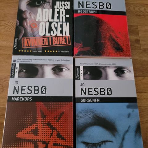 Bokpakke Nesbø/Adler-Olsen