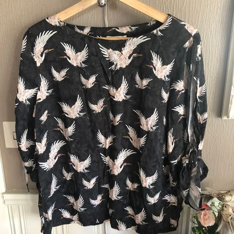 H&M Fin bluse str M