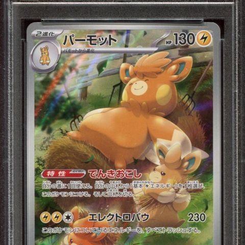 PSA 10 Pawmot Art Rare fra Scarlet & Violet