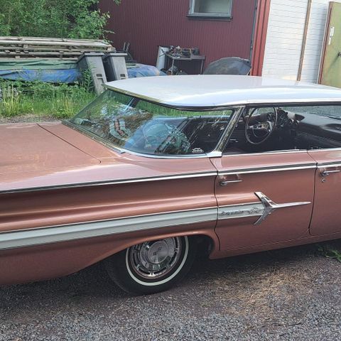 1960 Chevrolet Impala, Bel Air vingelister til salgs.